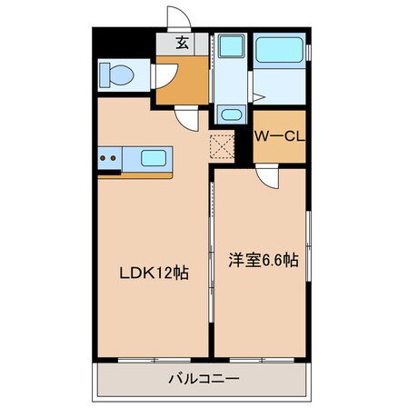 浜松駅 徒歩10分 2階の物件間取画像